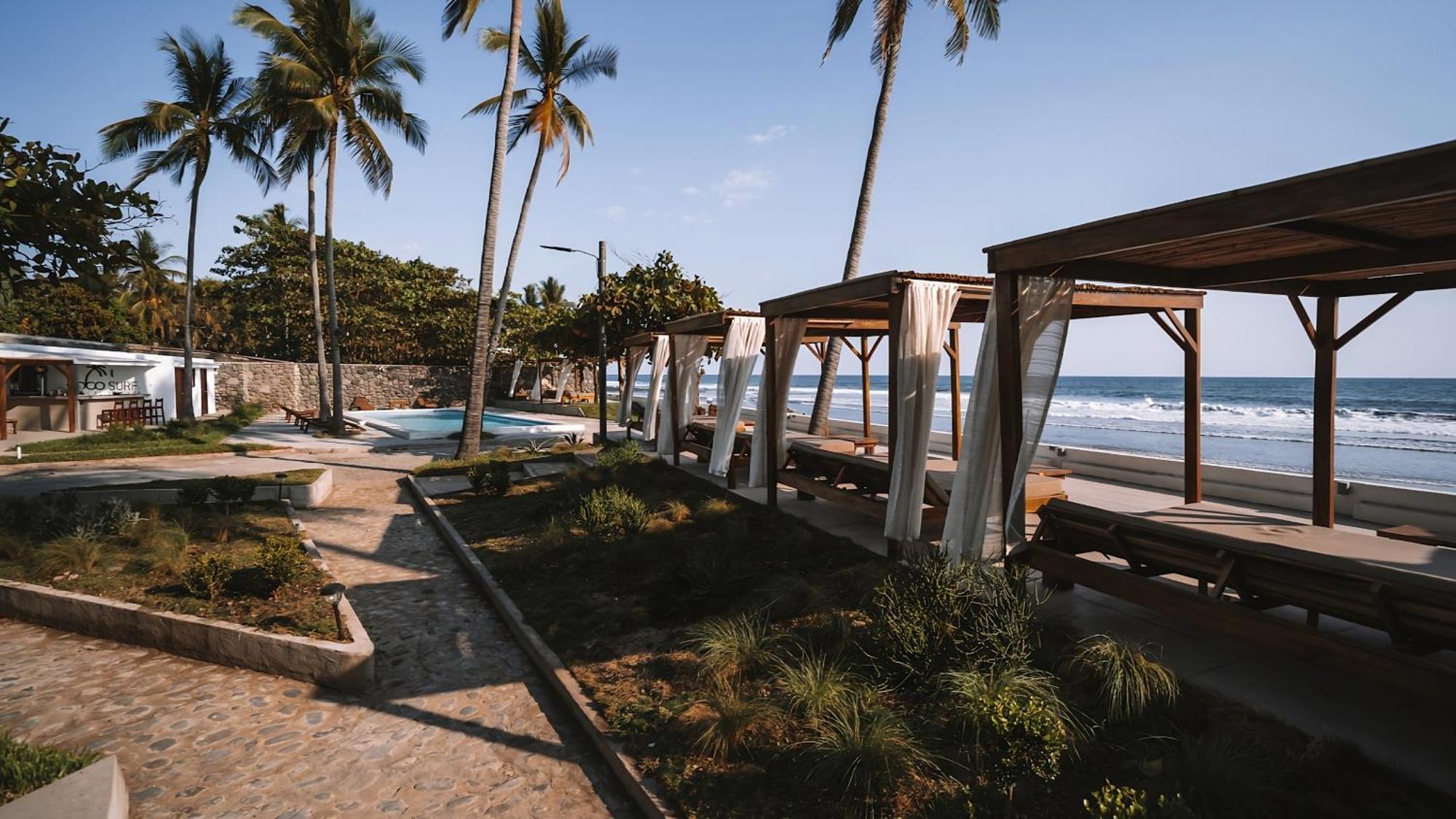 Coco Surf Tropical Village La Libertad Kültér fotó
